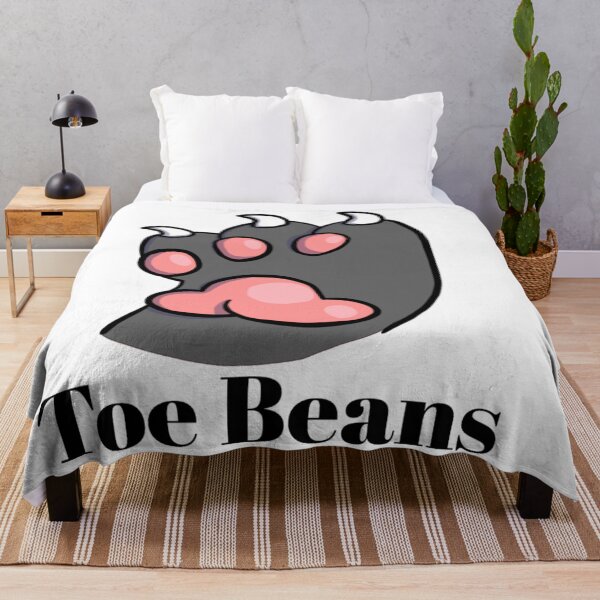 Item preview, Black Paw Pink Toe Beans With Text designed and sold by DolmanceWorks.