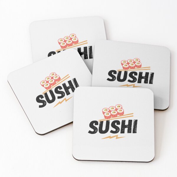 Item preview, Sushi, funny gift, sushi rolls, Japanese sushi, fish designed and sold by rattob.