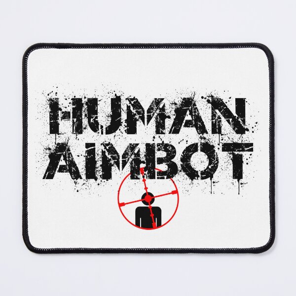 Item preview, Human Aimbot Gamer (Black Font) designed and sold by RoninUnknown.