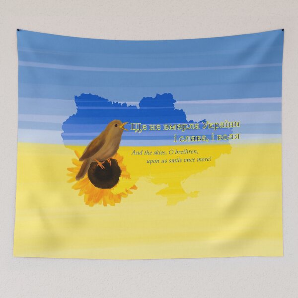 Item preview, Soul and body – Support Ukraine! designed and sold by ChiaraBlueberry.