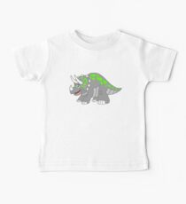 Happy Triceratops Dinosaur! Baby Tee