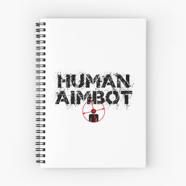 Item preview, Human Aimbot Gamer (Black Font) designed and sold by RoninUnknown.
