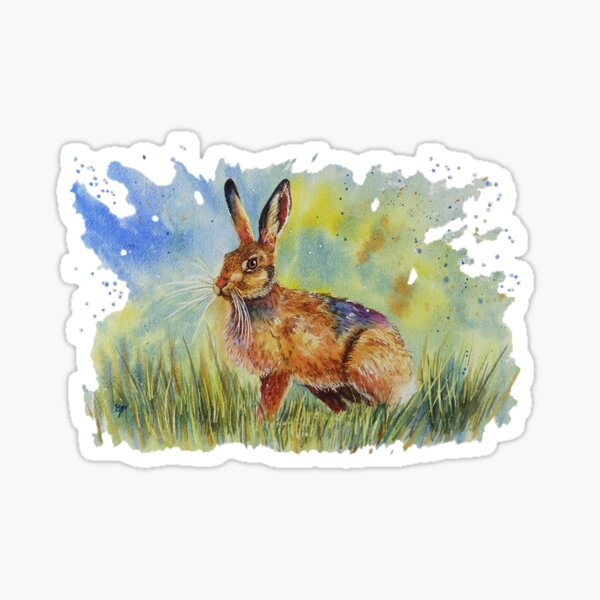 March Hare Sticker