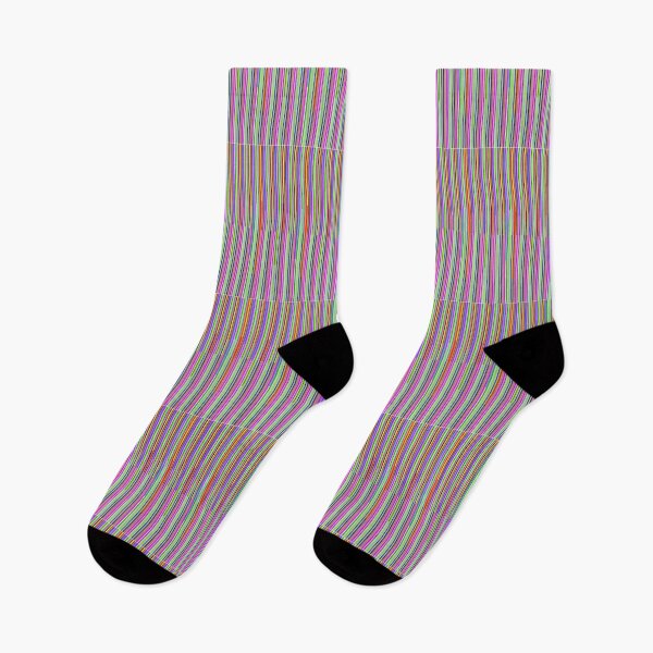Item preview, Really tiny multi-colored vertical stripes: decor, accent piece, gift idea, birthday, decorations, home, office, work space designed and sold by Becky Hunter.