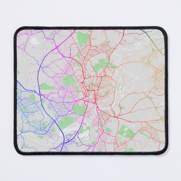 Item preview, Wakefield City Map West Yorkshire, England - Colorful designed and sold by deMAP.