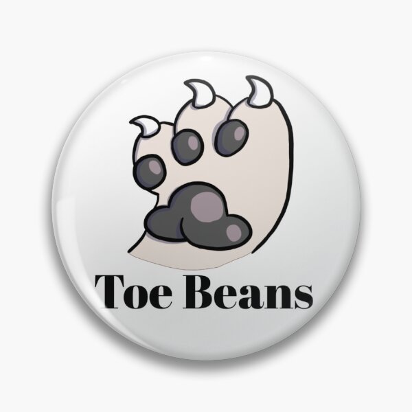 Item preview, White Paw Black ToeBeans With Text designed and sold by DolmanceWorks.