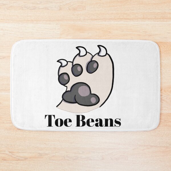 Item preview, White Paw Black ToeBeans With Text designed and sold by DolmanceWorks.