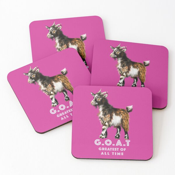 Item preview, G.O.A.T - Greatest Of All Time | W Cartoon Goat With Attitude  designed and sold by Snootrac.