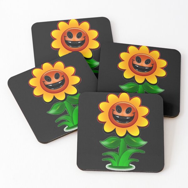Item preview, red yellow and green smiling happy flower designed and sold by johnrk.