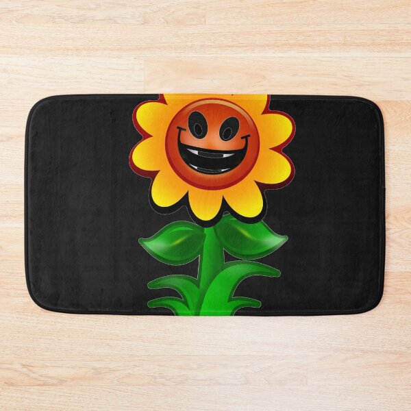Item preview, red yellow and green smiling happy flower designed and sold by johnrk.