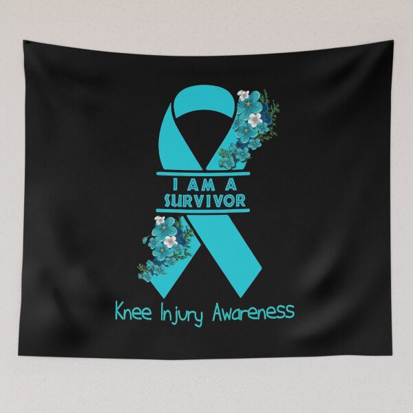 Item preview, I Am A Suvivor Ribbon Knee Injury Awareness designed and sold by heppenp.
