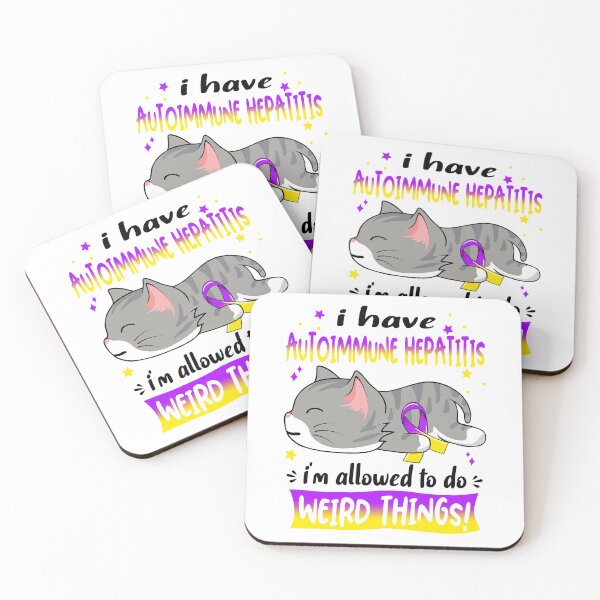 Item preview, Autoimmune Hepatitis Awareness, I Have Autoimmune Hepatitis i'm Allowed to do Weird Things! designed and sold by Tammyilaria.