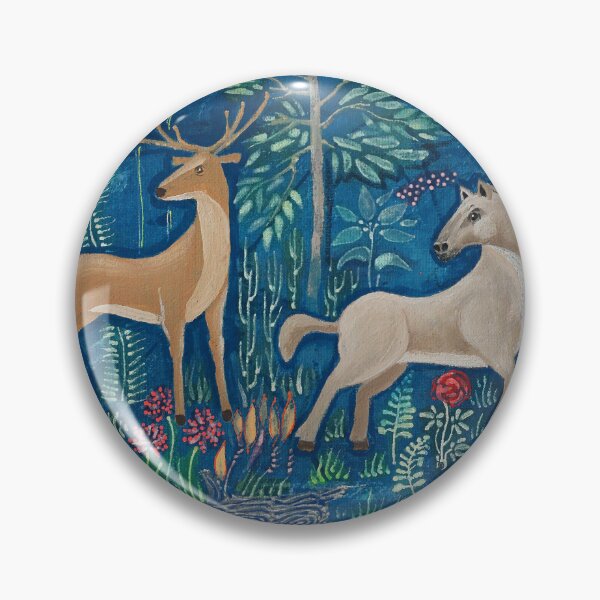Item preview, Horse, Deer and Fox painting  designed and sold by Artquipo.