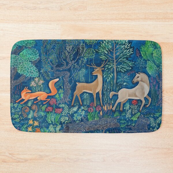 Item preview, Horse, Deer and Fox painting  designed and sold by Artquipo.