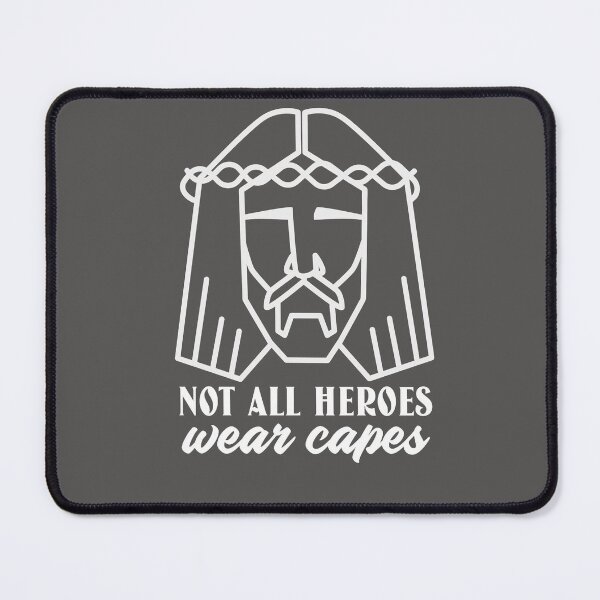 Item preview, Christian - Not all heroes wear capes designed and sold by hardscuffle.