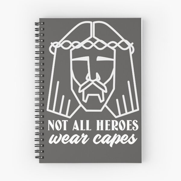 Item preview, Christian - Not all heroes wear capes designed and sold by hardscuffle.
