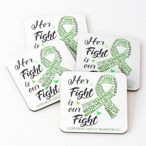 Item preview, Cerebral Palsy Warrior, Her Fight is our Fight Cerebral Palsy Awareness designed and sold by Greggwillard.
