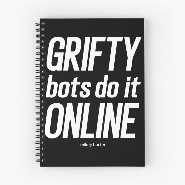 Item preview, Funny Mikey burton GRIFTY BOTS DO IT ONLINE designed and sold by OMCreative.