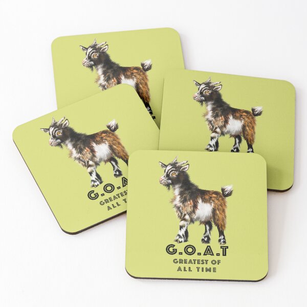 Item preview, G.O.A.T - Greatest Of All Time | B Cartoon Goat With Attitude  designed and sold by Snootrac.