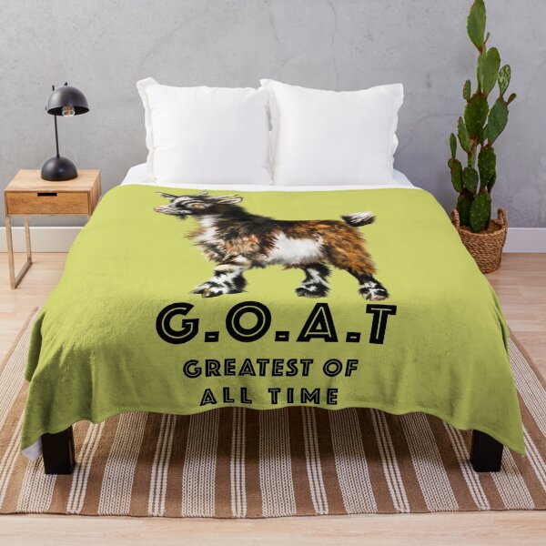 Item preview, G.O.A.T - Greatest Of All Time | B Cartoon Goat With Attitude designed and sold by Snootrac.