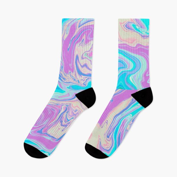 Item preview, Liquid Swirl, Marble Effect, Aesthetic Purple and Turquoise  designed and sold by ArtBIU.