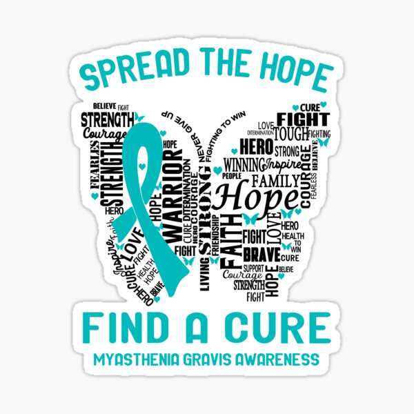 Item preview, Myasthenia Gravis Awareness - Spread The Hope Find A Cure designed and sold by Hilten.