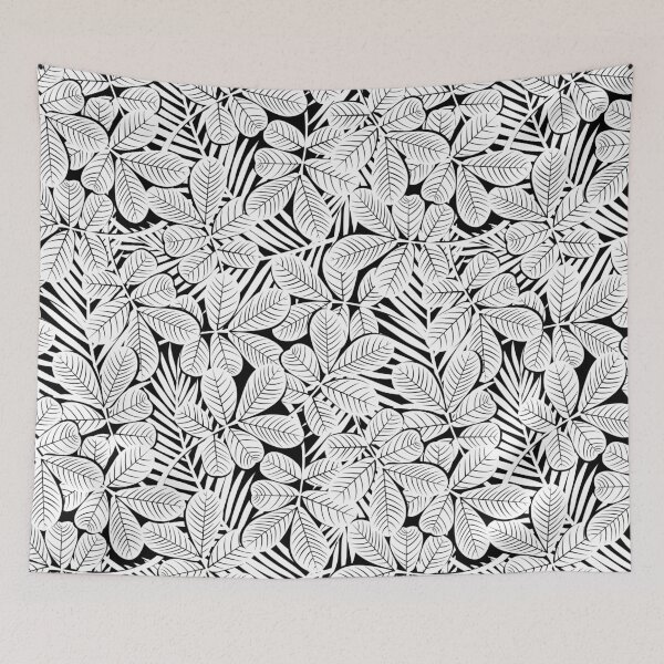 Item preview, Black and white tropical plants designed and sold by AdamFahey.