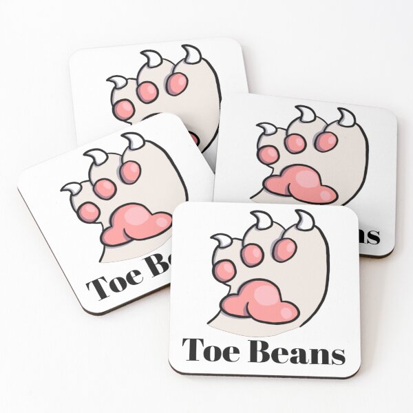 Item preview, White Paw Pink ToeBeans With Text designed and sold by DolmanceWorks.