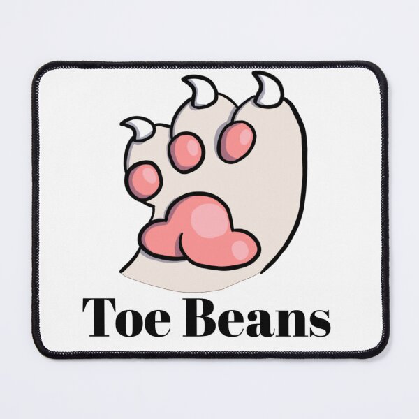 Item preview, White Paw Pink ToeBeans With Text designed and sold by DolmanceWorks.