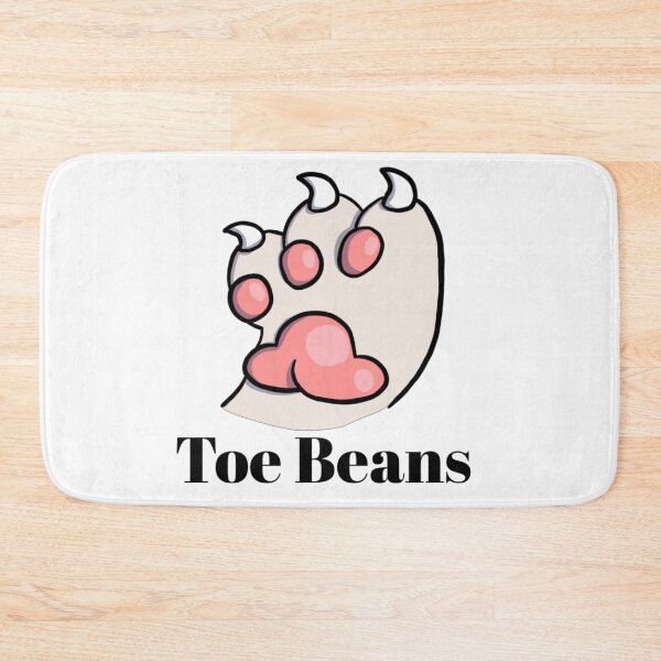 Item preview, White Paw Pink ToeBeans With Text designed and sold by DolmanceWorks.
