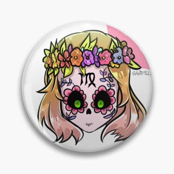 Item preview, Virgo Calaveras designed and sold by Gasp-El.