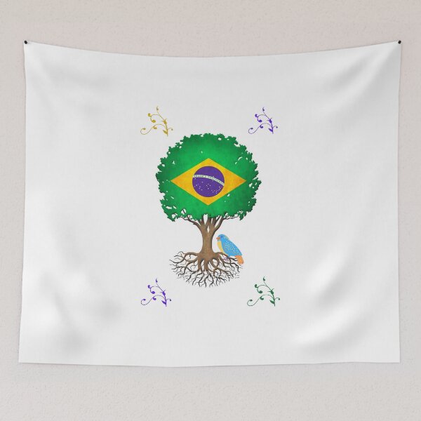 Item preview, BRAZIL FLAG ROOTS designed and sold by Rouxman72.