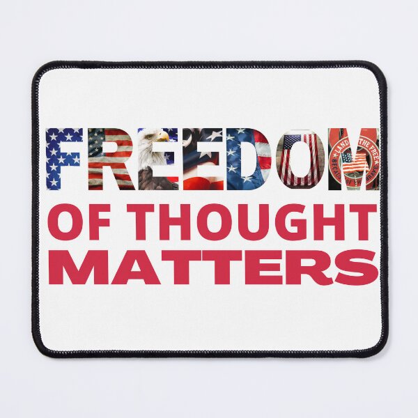 Item preview, Freedom Of Thought Matters designed and sold by cadillacmt.