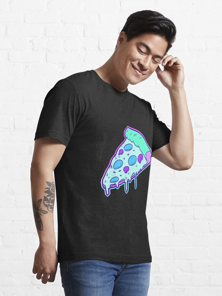 Alternate view of N E O N - P I Z Z A Essential T-Shirt