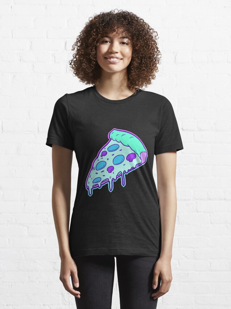 Alternate view of N E O N - P I Z Z A Essential T-Shirt