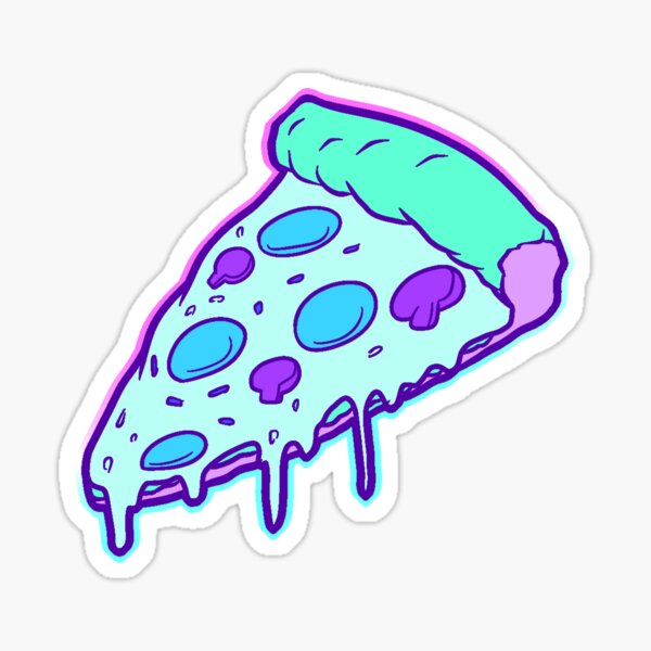 N E O N - P I Z Z A Sticker