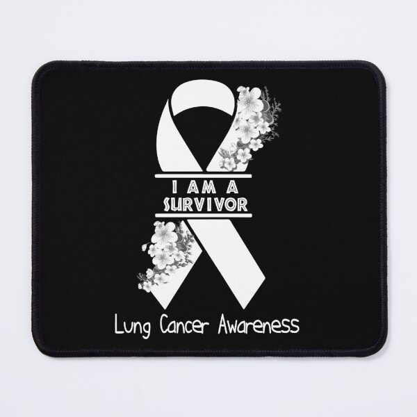 Item preview, I Am A Suvivor Ribbon Lung Cancer Awareness designed and sold by heppenp.