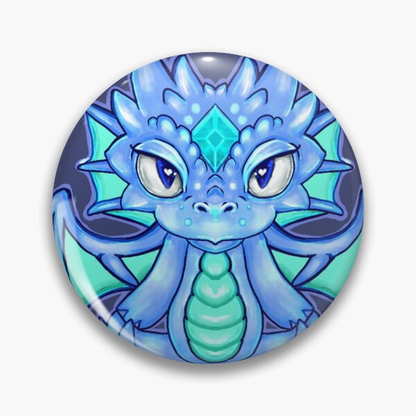Item preview, Cute baby blue dragon designed and sold by AprilsOriginals.