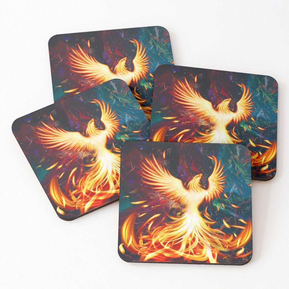 Item preview, Coasters (Set of 4) designed and sold by ArtMagick.