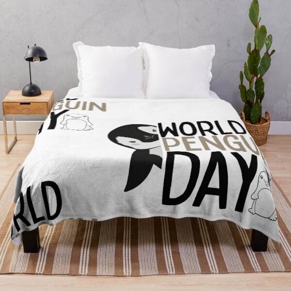 Item preview, World Penguin Day Cute Bold Design designed and sold by EarthArtDesigns.