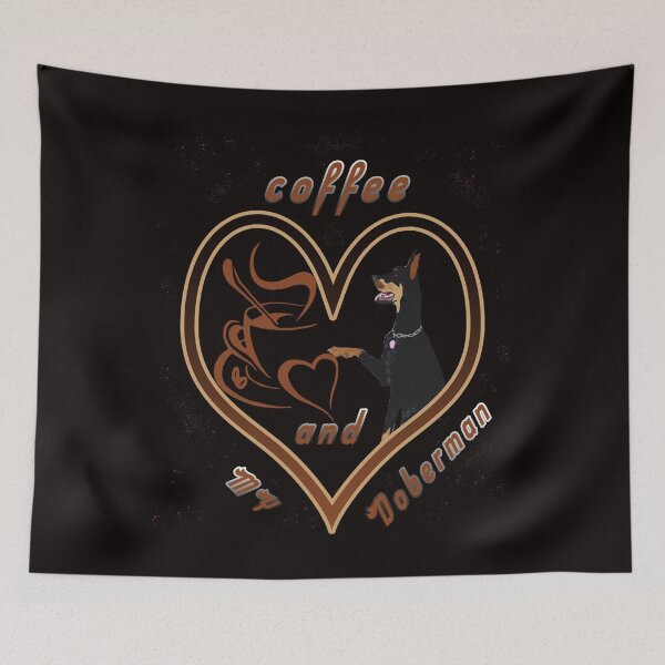 Item preview, Coffee and my Doberman designed and sold by slimshadow.