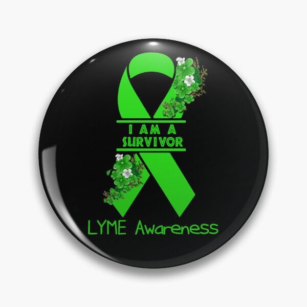 Item preview, I Am A Suvivor Ribbon Lyme Awareness designed and sold by heppenp.