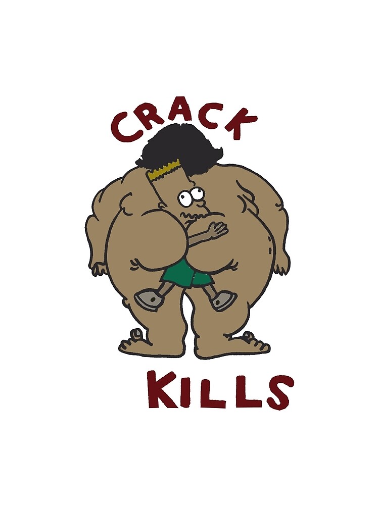 "crack kills" Tshirt by WHATLIGHTS Redbubble