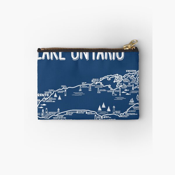 Item preview, Lake Ontario Map  designed and sold by fiberandgloss.