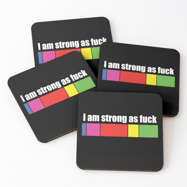 Item preview, I'm strong as fuck! designed and sold by YassOrNope.