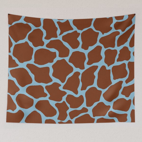 Item preview, Dark Sky Blue in Giraffe Pattern designed and sold by DayColors.