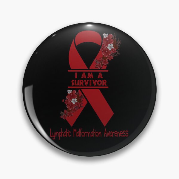 Item preview, I Am A Suvivor Ribbon Lymphatic Malformation Awareness designed and sold by heppenp.