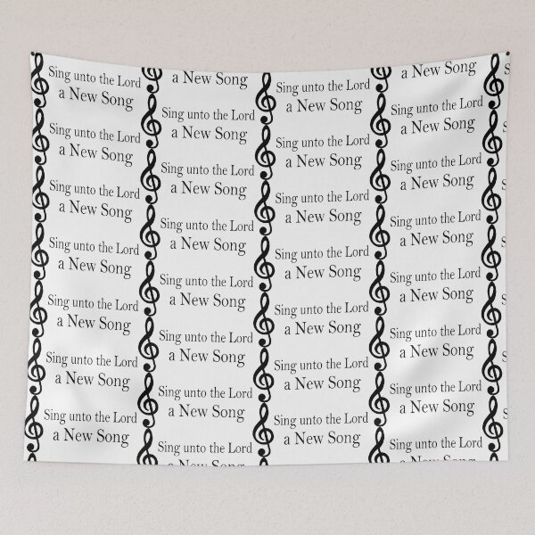 Item preview, Sing unto the Lord a New Song designed and sold by SamanthaW07.