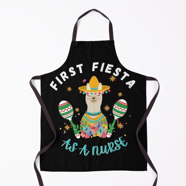 Item preview, First fiesta as a nurse Cinco de Mayo funny llama Gift For women kids designed and sold by markosss.