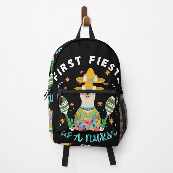 Item preview, First fiesta as a nurse Cinco de Mayo funny llama Gift For women kids designed and sold by markosss.